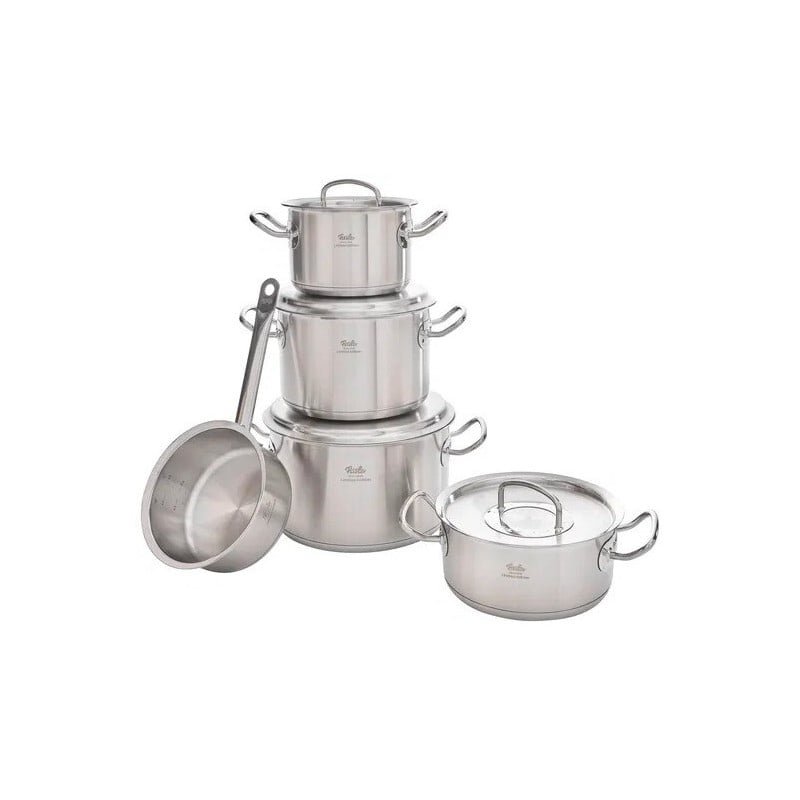 Κατσαρόλες Fissler Retro Original Profi -Ανοξείδωτα Σετ 5 Τεμαχίων