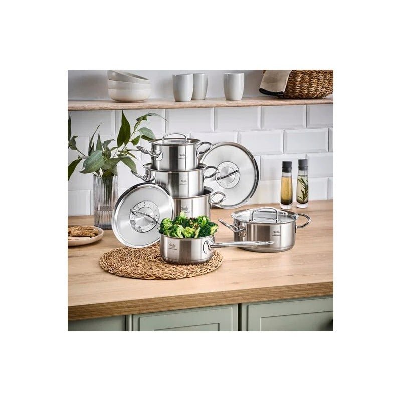 Κατσαρόλες Fissler Retro Original Profi -Ανοξείδωτα Σετ 5 Τεμαχίων - Image 2